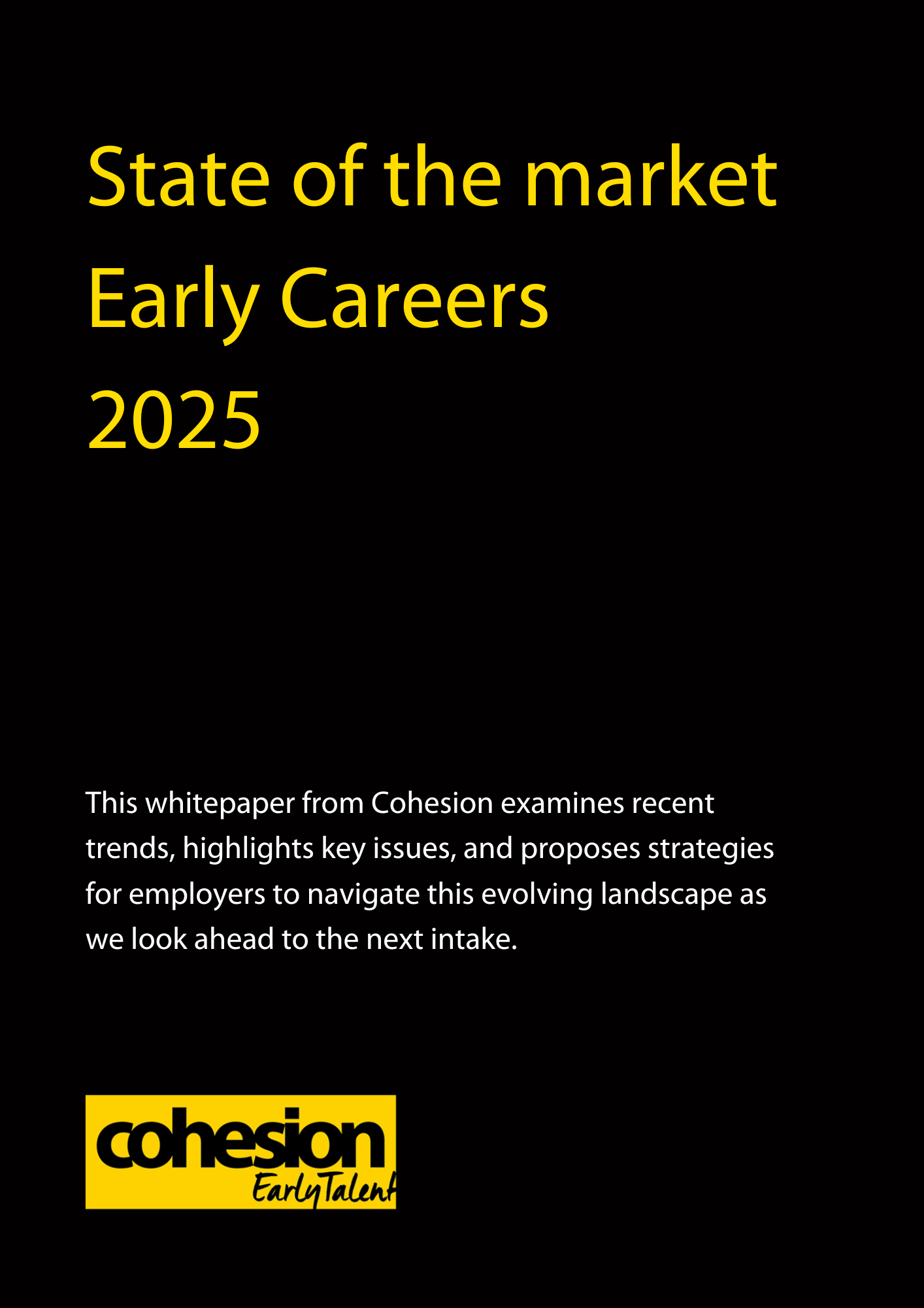 State of the Market 2025 – Early Careers